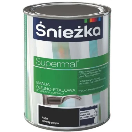Emalia SUPREMAL czarny 0,8L BAWSUP10.1