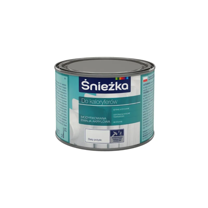 Śnieżka do kaloryferów biała 0,4L BAWSNI10.6