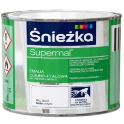 Emalia SUPREMAL biały połysk 0,2L BAWSUP10.13