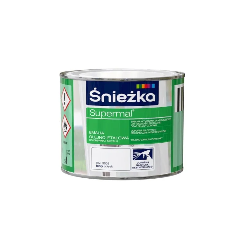 Emalia SUPREMAL biały połysk 0,2L BAWSUP10.13