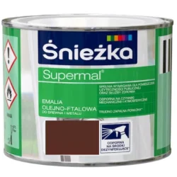 Emalia SUPREMAL brązowy połysk 0,2L BAWSUP10.14