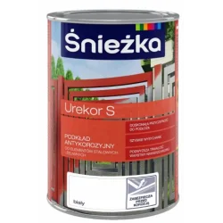 Podkład antykorozyjny UREKOR S ŚNIEŻKA biały 1L BAWURE10.7