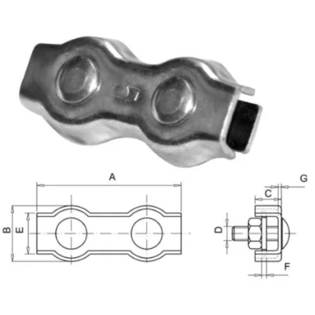 ZACISK LINOWY SIOD.PODW.FI 4MM