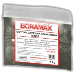 Gotowa zaprawa szamotowa 2 kg BORAMAX  X7-SZAMOT2,0