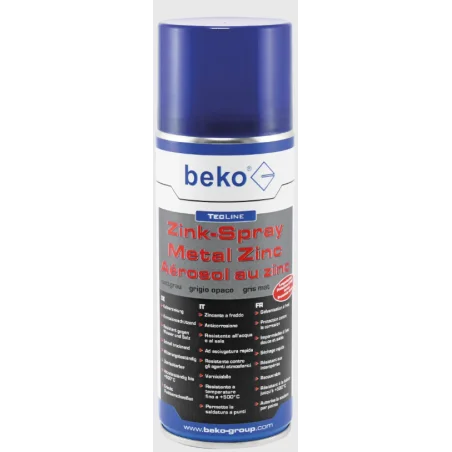 Cynk w spray’u 400 ml matowy BE-2952400