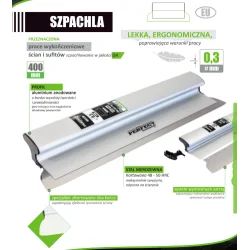 Szpachla aluminiowa POWERMAX 0,3mm 400mm STSZP73594