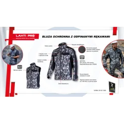 Bluza ochronna z odpinanymi rękawami „L” XL4042003