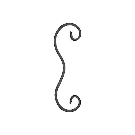 Element skrętny z płask. 12x6mm 67x220mm ART10081