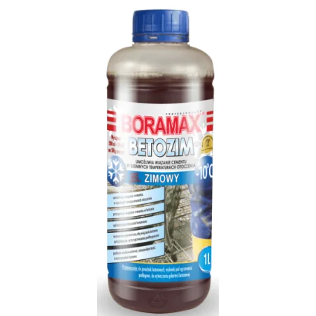 Plastyfikator do betonu zimowy  X7-BETONZIM1L