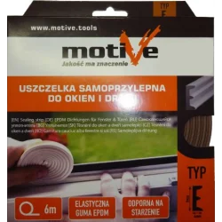 Uszczelka z samoprzylepna z gumy EPDM USZ154.6