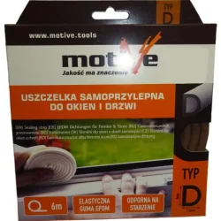 Uszczelka samoprzylepna 3-7mm z gumy EPDM USZ154.12