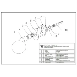 Gałka stała SEMGAL01.3