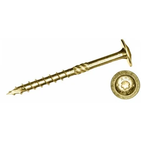 Wkręt ciesielski podkładkowy 8x200mm DOMWKR-30