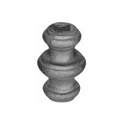 Nasadka na pręt 14x14mm 67x45mm MET41.004