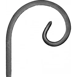 Zierelement 12x6mm 72x85mm ART10090