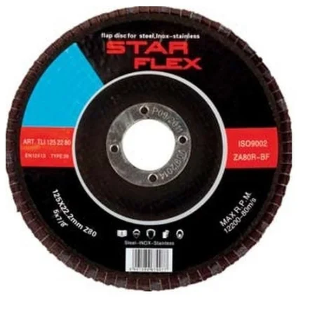 Tarcza do szlifowania listkowa 60 Star Flex POSTLI1252260