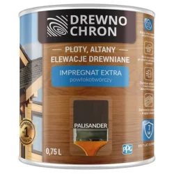 Impregnat extra powłokotwórczy DREWNO CHRON palisander 0,75L. BAWDRE10.09