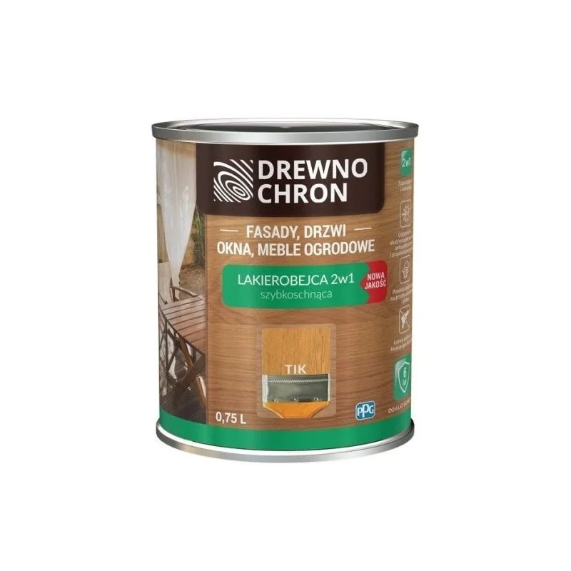 Lakierobejca DREWNO CHRON tik 0,8l BAWLAK10.13