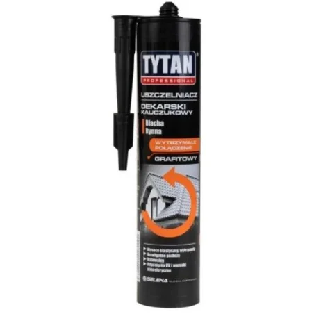 Uszczelniacz dekarski kauczukowy grafitowy SEL-USZ07