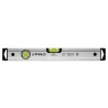 Poziomnica PRO600 anodowana srebrna z magnesami 40cm PROPOZ01.54