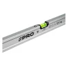 Poziomnica PRO600 anodowana srebrna z magnesami 150cm PROPOZ01.58