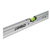 Poziomnica PRO600 anodowana srebrna z magnesami 120cm PROPOZ01.59
