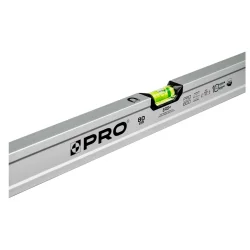 Poziomnica PRO600 anodowana srebrna z magnesami 80cm PROPOZ01.61