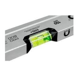 Poziomnica PRO600 anodowana srebrna z magnesami 80cm PROPOZ01.61