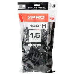 System poziomujący SP800 klipsy 1,5mm worek 100 szt. PROSYS01.16