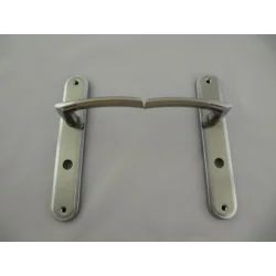 Klamka Lamix na długim szyldzie WC |72| KL-HR-123