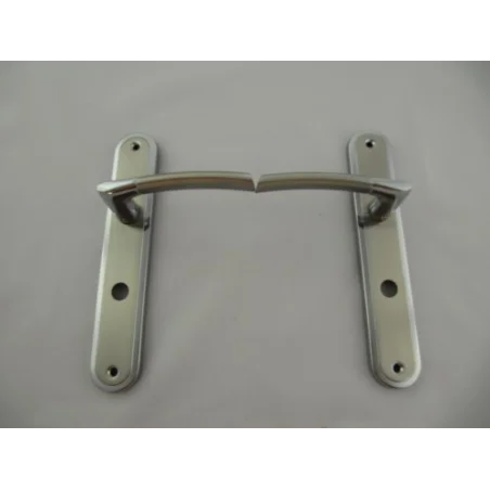 Klamka Lamix na długim szyldzie WC |72| KL-HR-123