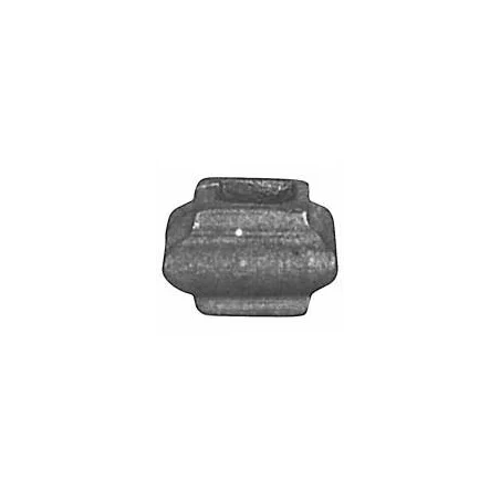 Nasadka na pręt 14x14mm 22x38mm POS41.204