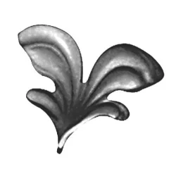 Liść 65x70mm POS51.074