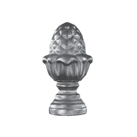 Zapfenförmiger Zieraufsatz fi27mm H-60mm POL13.235.06