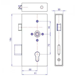 Schlosstasche 30 PUS07.01