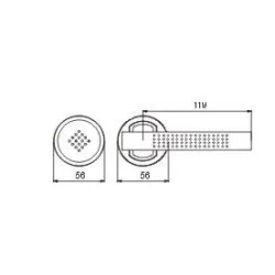 Gałko - klamka ARGUS T-641-112.G6