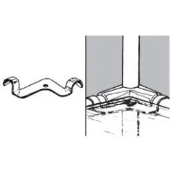 Uchwyt |siodełko| - Ø 25 chrom SZ564CH