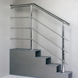 Uchwyt przelotowy - Ø 16/50 chrom SZAC980BCR