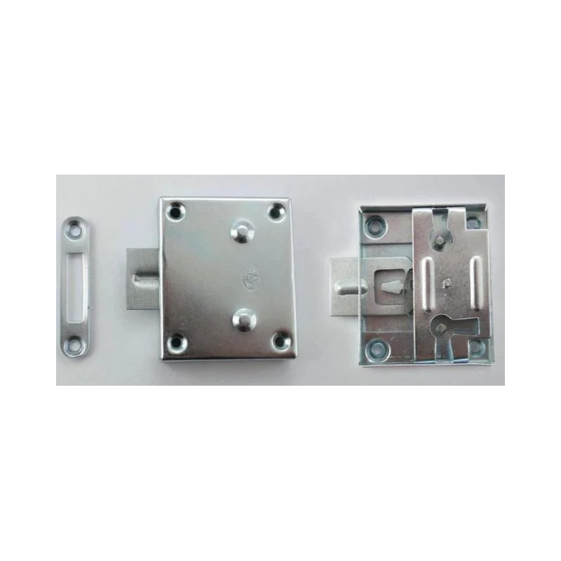 Zamek meblowy 30 bez klucza KAP2050