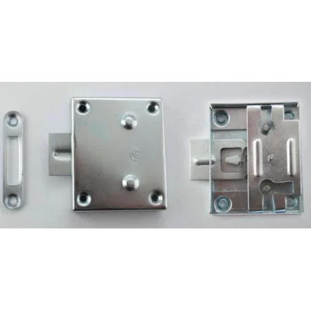 Zamek meblowy 30 bez klucza KAP2050