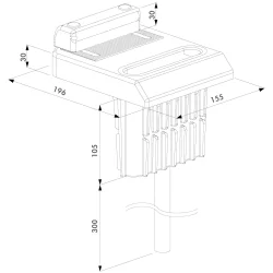 Opór dolny dla rygli zewnętrznych OGS WADOPO01.1