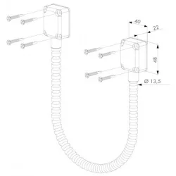 Pancerz ochronny kabla DVK WADPAN01.1