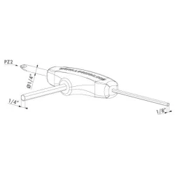 Klucz montażowy do zamków LOCITOOL LA WADLAC01.1
