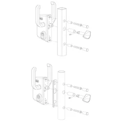 Zamek do bram przesuwnych LSKZ40U2 WADZAM01.11