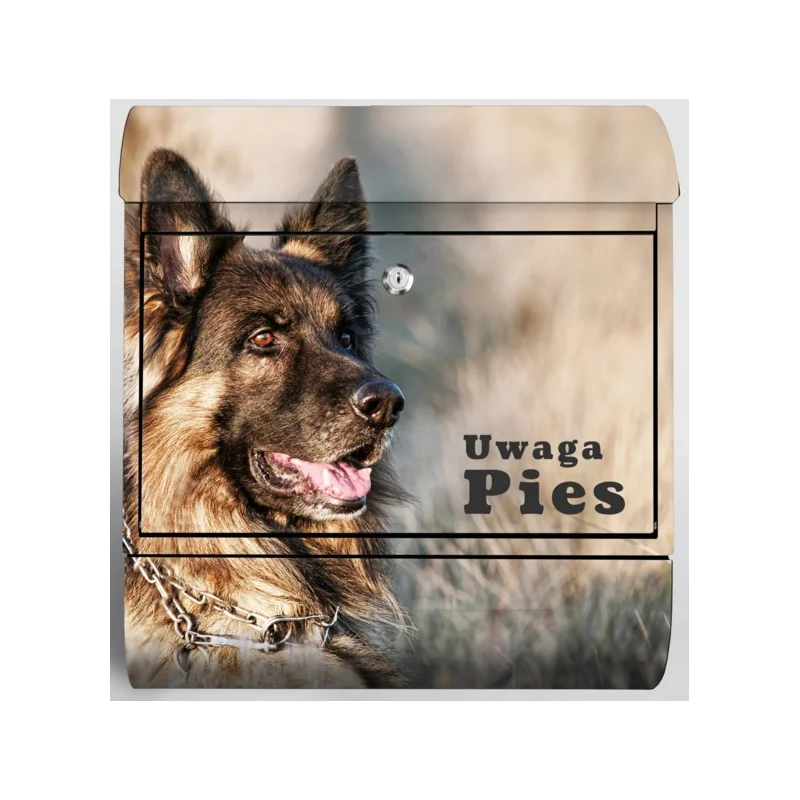 Skrzynka na listy 8RI Uwaga Pies SKR118.45