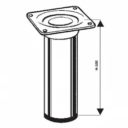 Nóżka  regulowana o wysokosci 100 mm SZ272C