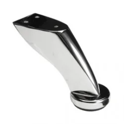 Nóżka ukośna o wysokości 90mm SZ295 chrom