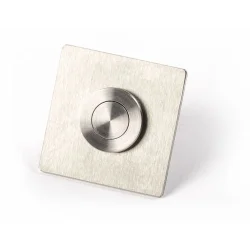 Szyld inox o wymiarach 50x50 mm SZY55.11