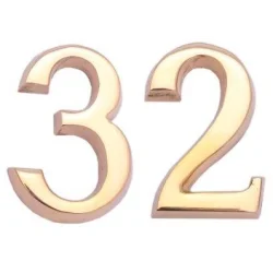 Cyfra mosiężna 20 cm IR-CYM20