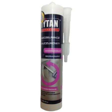 Uszczelniacz dekarski bezbarwny kauczukowy  SEL-USZ03